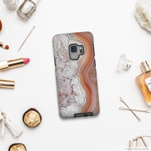 Agate Phone Case, iPhone 7 Case, Tough Cases, Galaxy Cases, iPhone5, Marble Phone Cover. MW057 image 3
