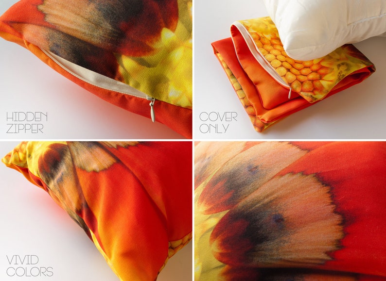 Nordic landscape pillow cover Sunset Nordic landscape pillow cover Sunset