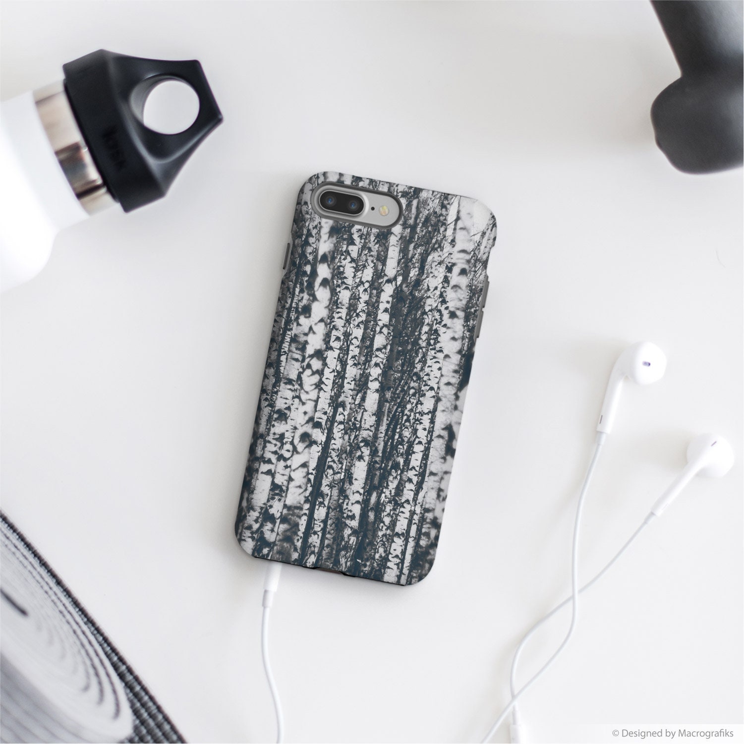 Tree Phone Case Birch Forest Nature Phone Case Samsung S9 | Etsy