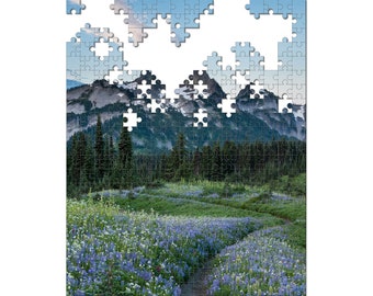Mount Rainier Jigsaw Puzzle, Tatoosh Range, Washington State