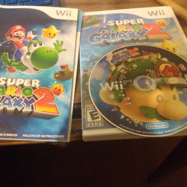 Nintendo Wii Super Mario Galaxy 2 komplett