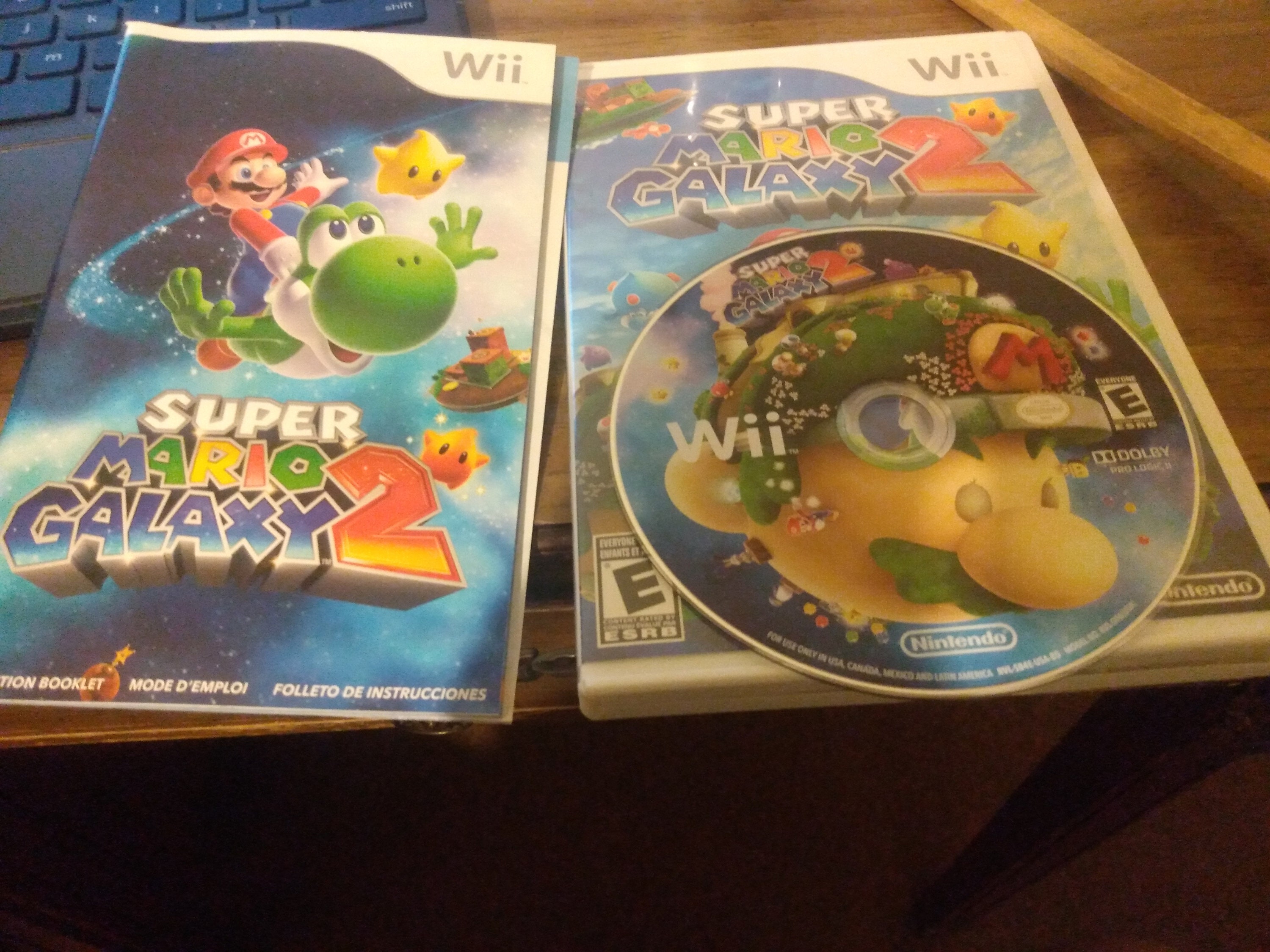 Nintendo Wii Super Mario Galaxy 2 Complete - Etsy