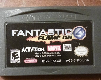 Fantastic Four flame on Game Boy Advance