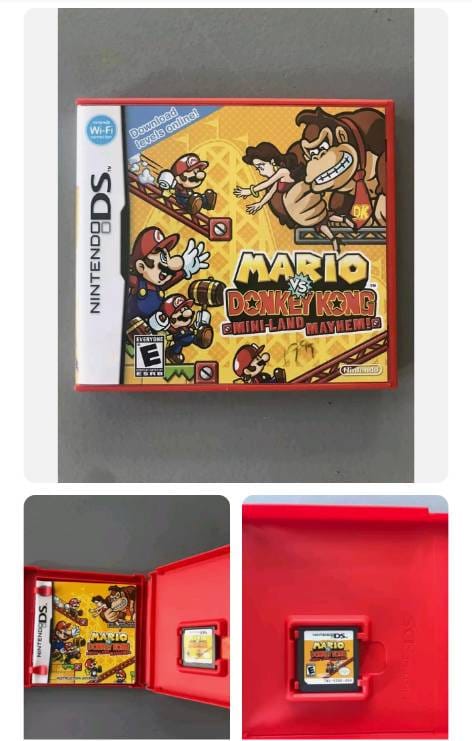 Mario VS Donkey Kong Mini Land Mayhem Nintendo DS 28 Vgndvintagecomics  