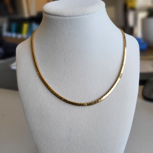 Klassische Vintage Vergoldete Kette (58cm)
