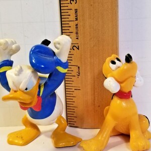 2.5 Donald Duck/ Pluto 2" Disney Mickey Mouse Clubhouse PVC TOY Playset Figures image 3