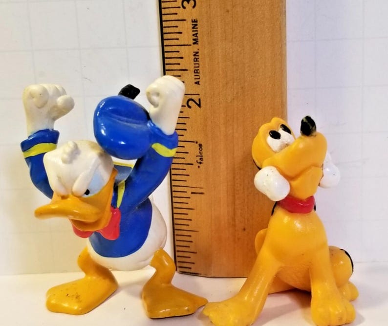 2.5 Donald Duck/ Pluto 2" Disney Mickey Mouse Clubhouse PVC TOY Playset Figures image 3