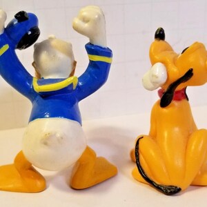 2.5 Donald Duck/ Pluto 2" Disney Mickey Mouse Clubhouse PVC TOY Playset Figures image 4
