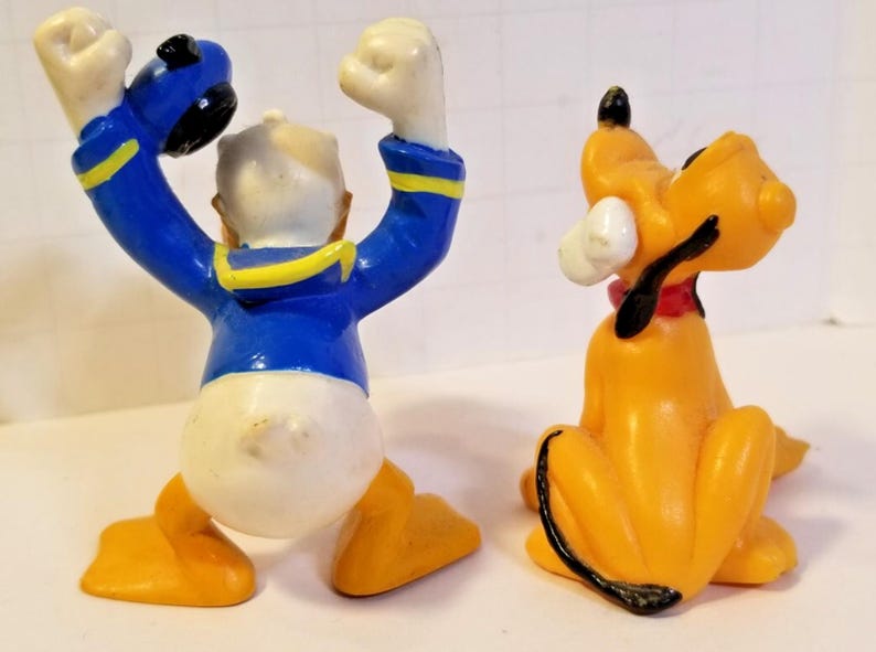 2.5 Donald Duck/ Pluto 2" Disney Mickey Mouse Clubhouse PVC TOY Playset Figures image 4