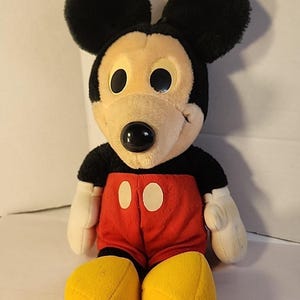 Disney Mickey Mouse 16" Plush - Stuffed Toy Playskool Korea Vintage 画像 1