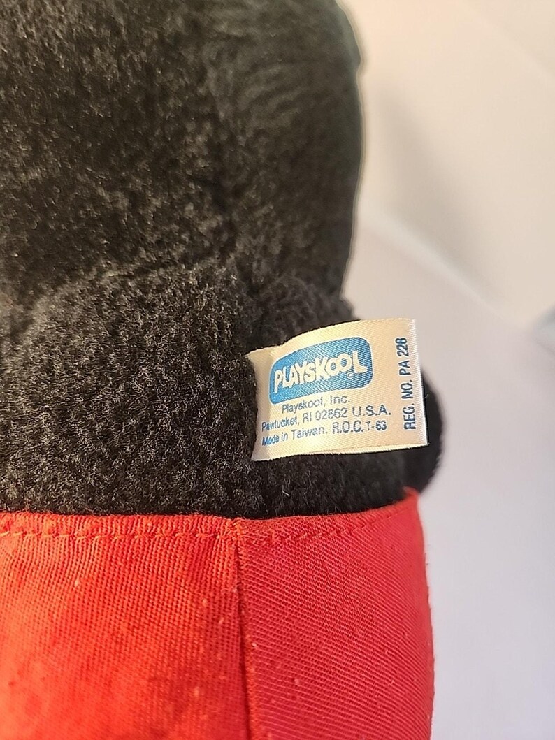 Disney Mickey Mouse 16" Plush - Stuffed Toy Playskool Korea Vintage 画像 4