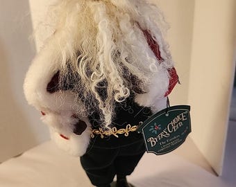 Byers Choice Red Victorian Santa Christmas Figurine 1999