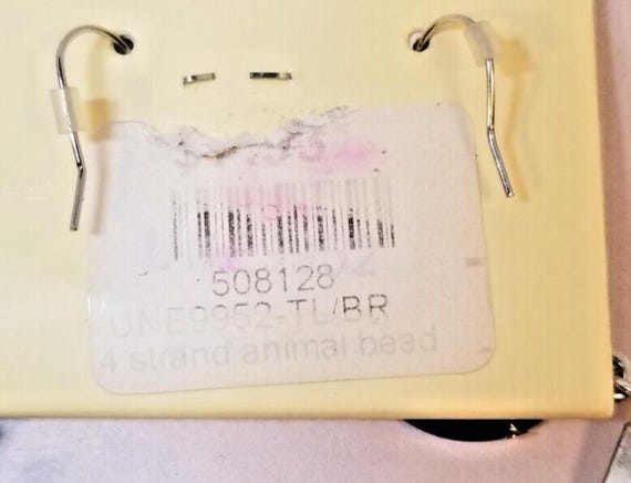 Esmor Multi Layered Turquoise Beads Necklace & Ea… - image 4