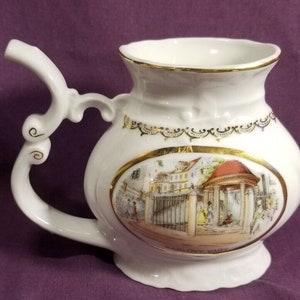 KARLOVY VARY Porcelain SPA Sipping Cup Czech Republic