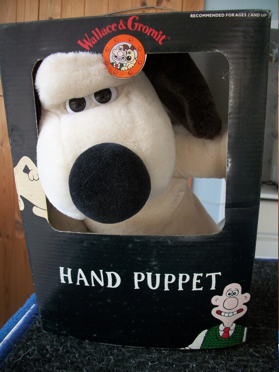 RARE Wallace and Gromit Gromit Hand Puppet Aardman Etsy UK