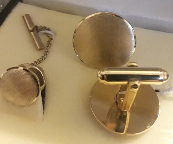 014 Vintage Anson Cufflink's Set . New old Stock … - image 2