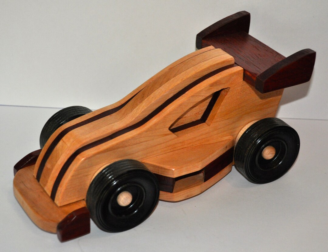 Wooden Racing Shell Hardwood Formula 1 Race Car - Etsy