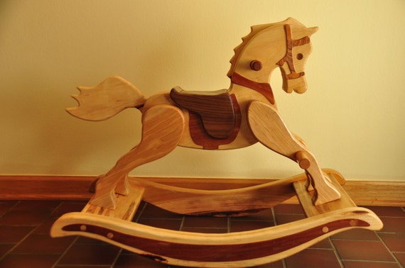 Hardwood Heirloom Rocking Horse | Etsy