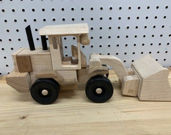 Hardwood Toy Front Loader