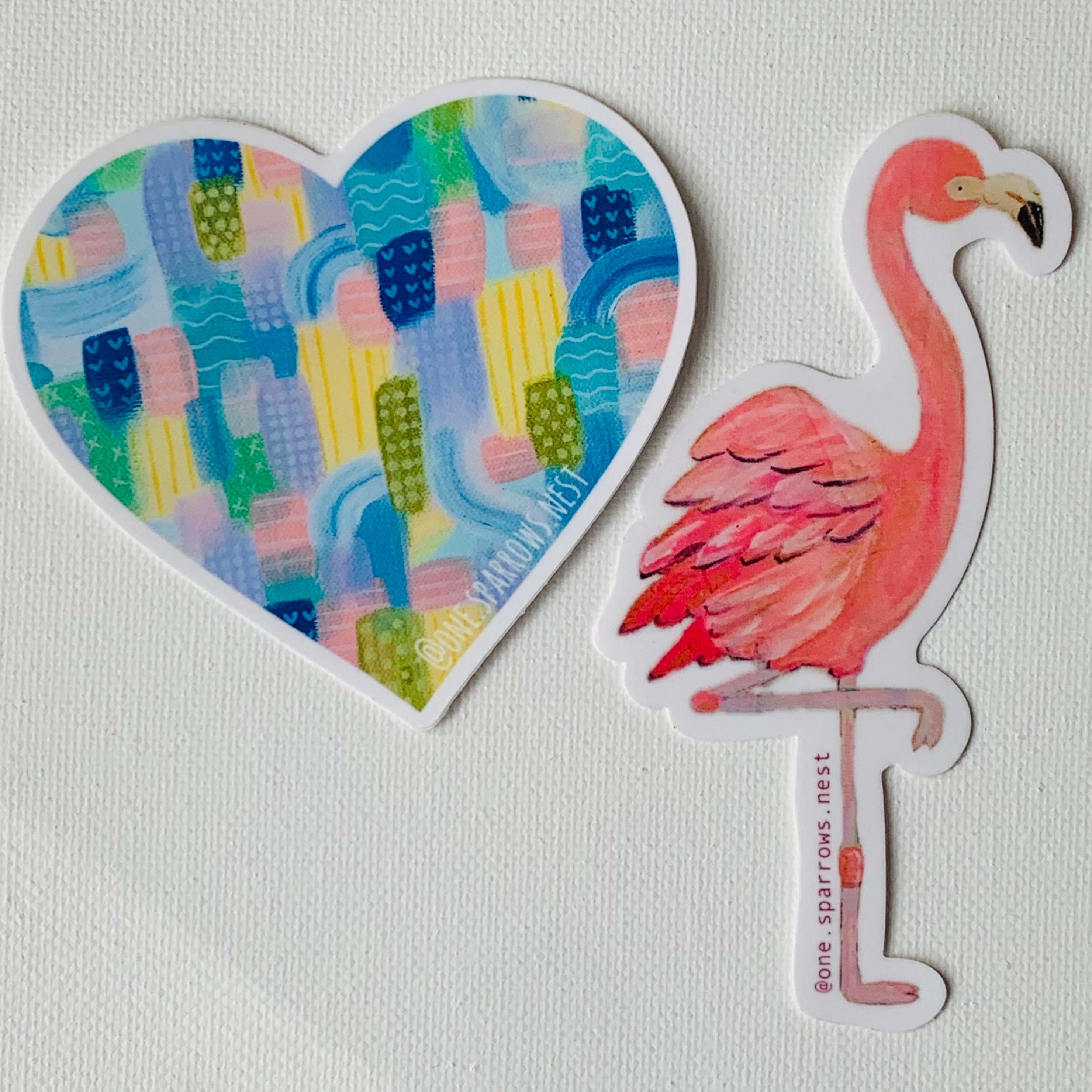Flamingo Sticker: Waterproof Vinyl Decal - Etsy
