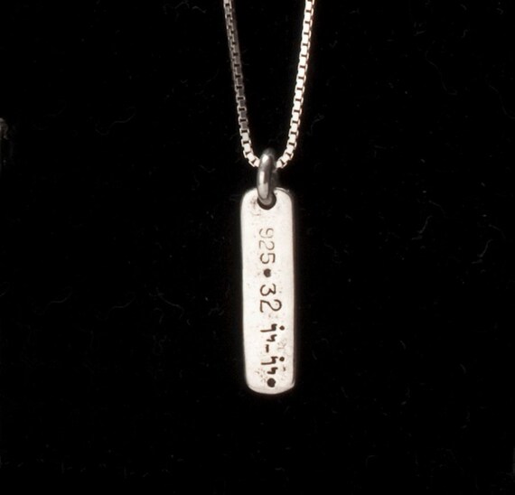 dog tag and chain