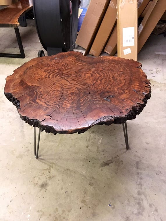 YOUR Custom Listing AMAZING Live Edge Walnut Burl Coffee Table Etsy