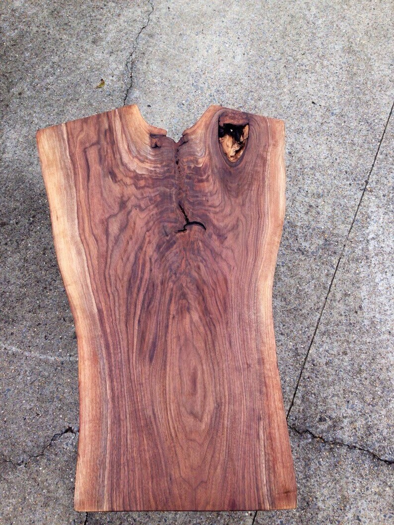 Picture of YOUR Custom Listing GORGEOUS Reclaimed Live Edge Walnut - Etsy