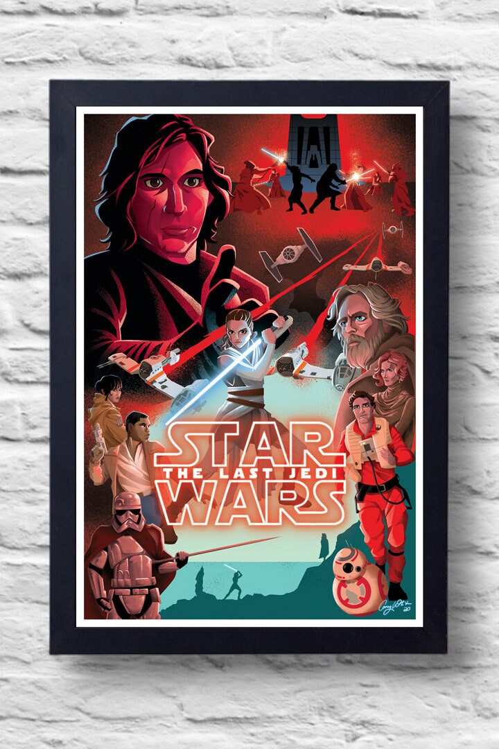 版画 STAR WARS THE LAST JEDI Star Wars: The Last Jedi” by John Williams – HQCovers