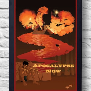 Apocalypse Now- Movie Poster Print, filmillustratie, kunst, schilderij, geschenk