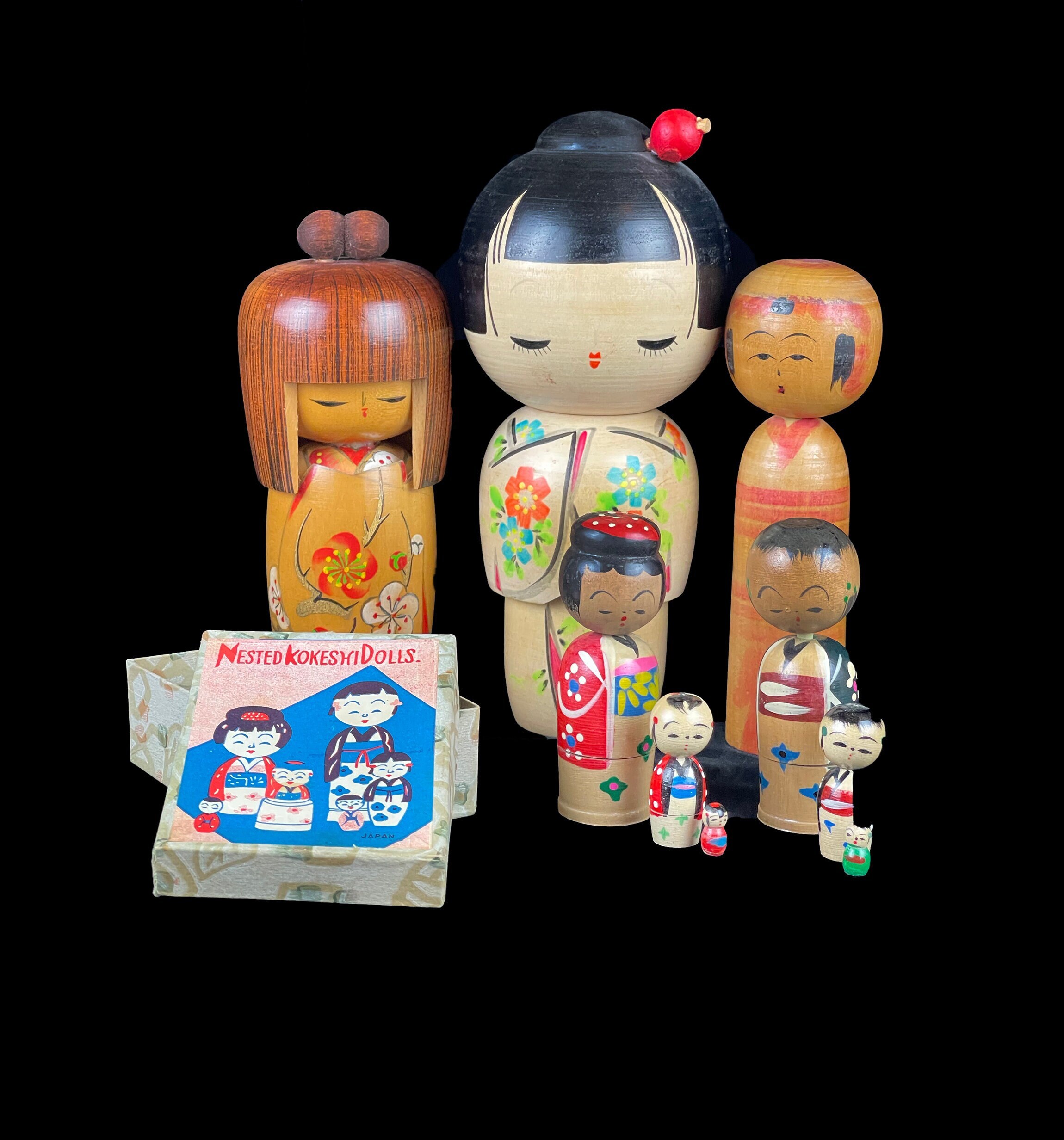Kokeshi dolls - Etsy 日本