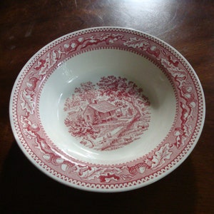 Royal China MEMORY LANE Pink 9 Inch Vegetable Bowl!