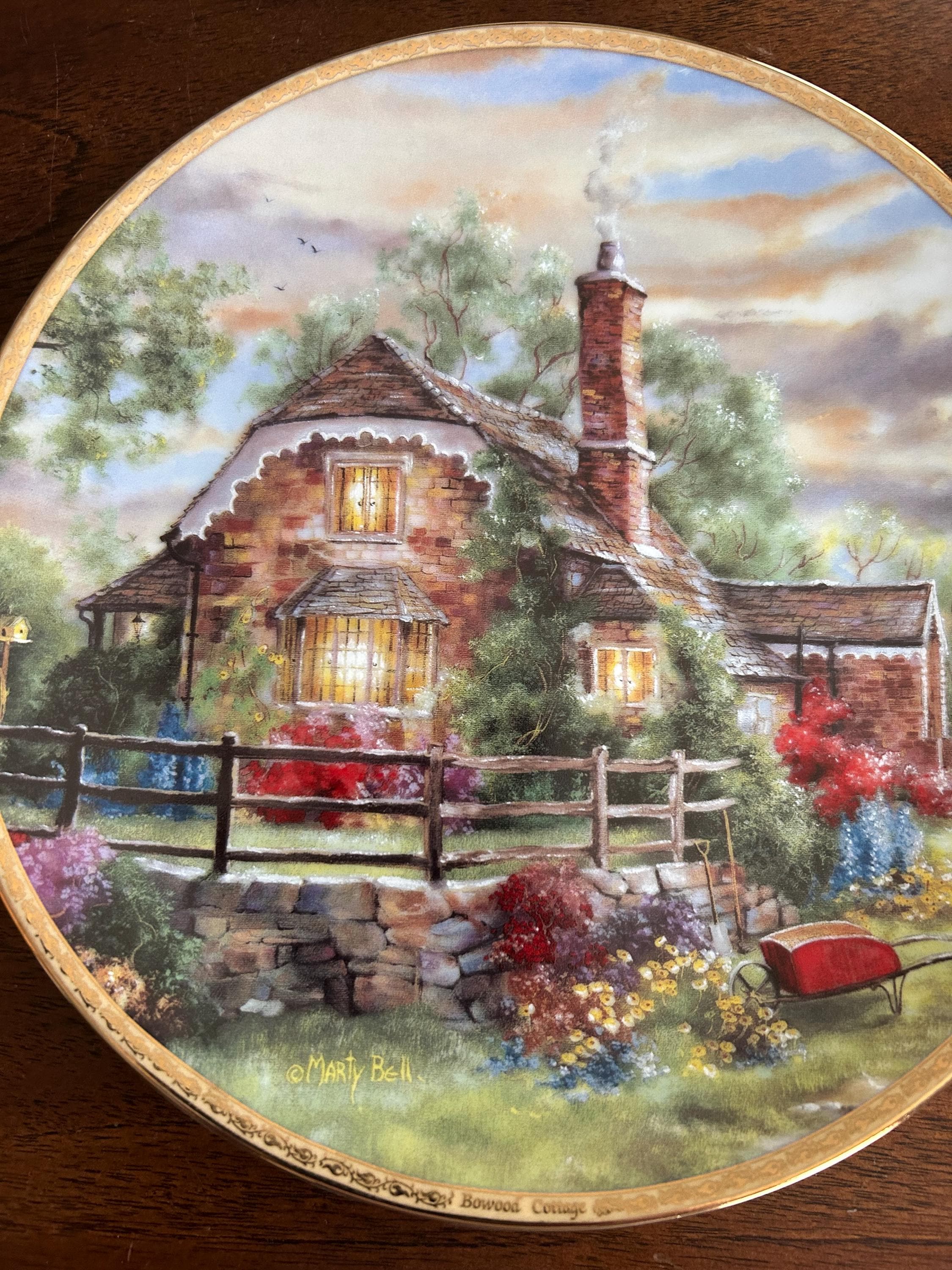 Marty Bell『Rose Bower Cottage』限定品・証明書付き Choice - Marty Bell's BOWOOD Cottage or TUCK Away Lodge - From