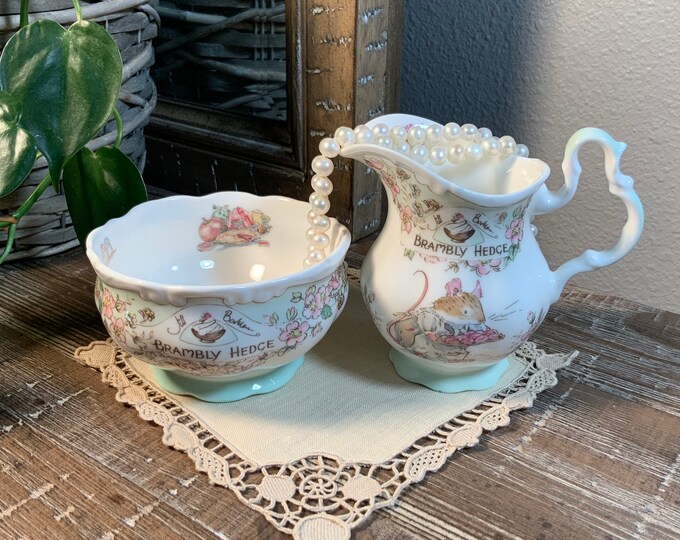 Choice Royal Doulton BRAMBLY HEDGE Tea Service Open Sugar Bowl Etsy