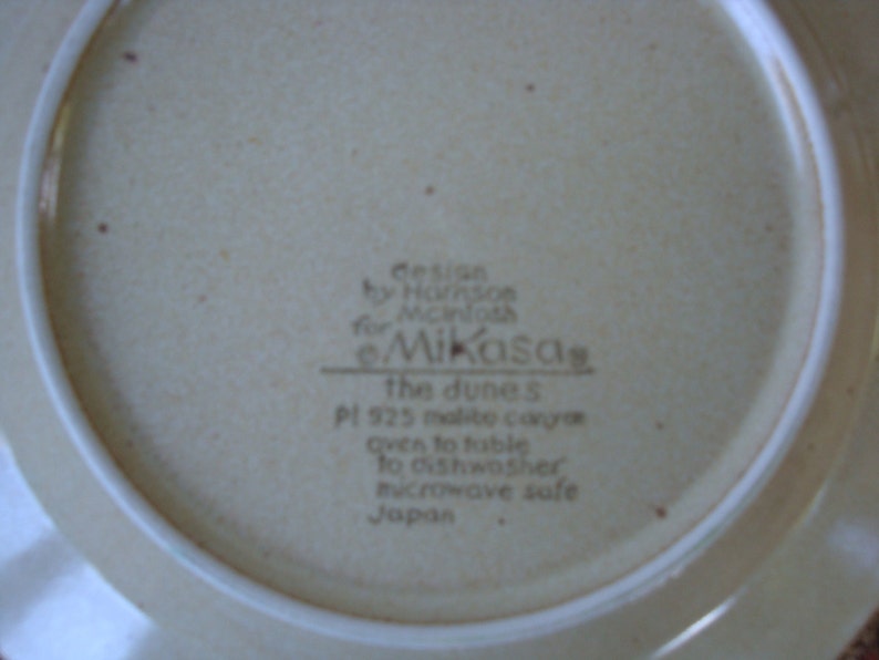 Mikasa Malibu Canyon Rimmed Luncheon Plates!