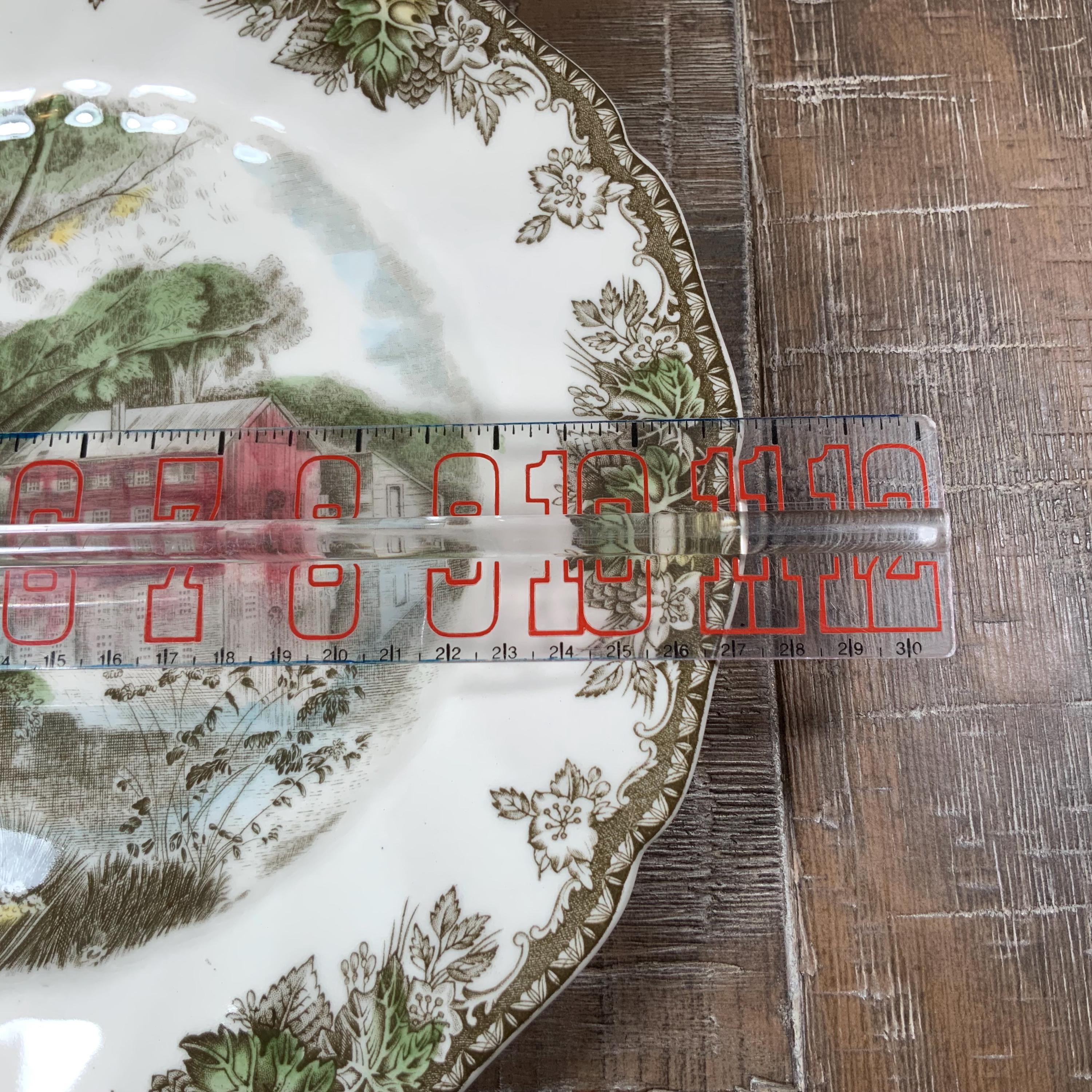 Johnson Bros THE FRIENDLY VILLAGE Buffet Dinner Plate - the Old