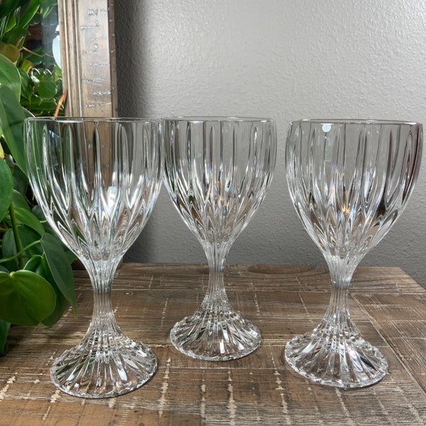 Mikasa Park Lane Water Glass Etsy