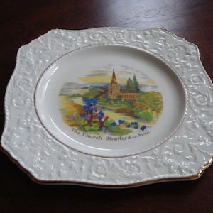 Royal Winton Grimwades The CHURCH STRATFORD on AVON Luncheon Plate or Wall Hanging!