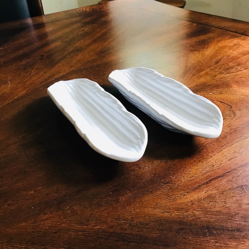 Ceramic Sweet Corn Boats Made by PIC Taiwan 2 Etsy