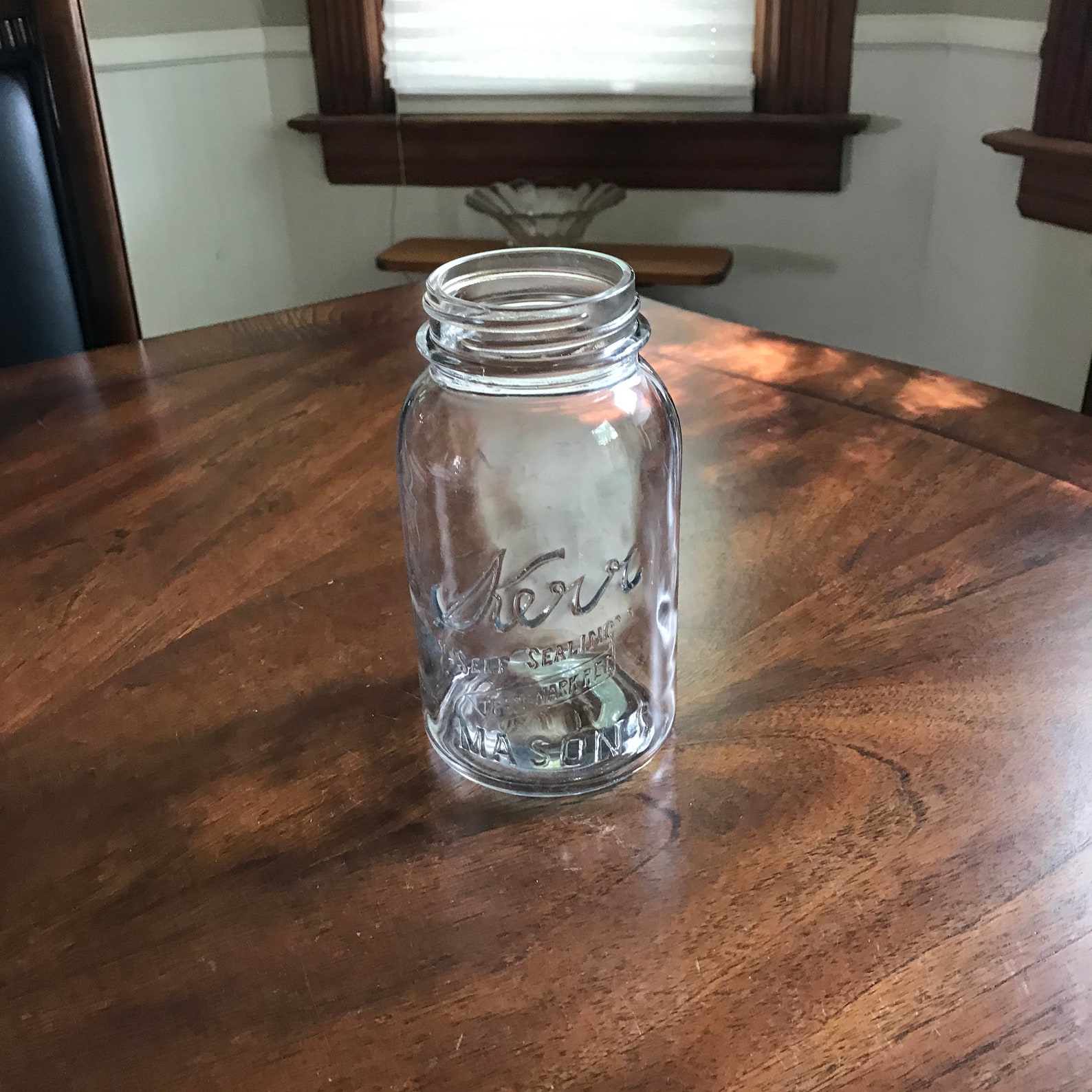 Vintage Kerr Mason Quart Canning Jars 3 Etsy