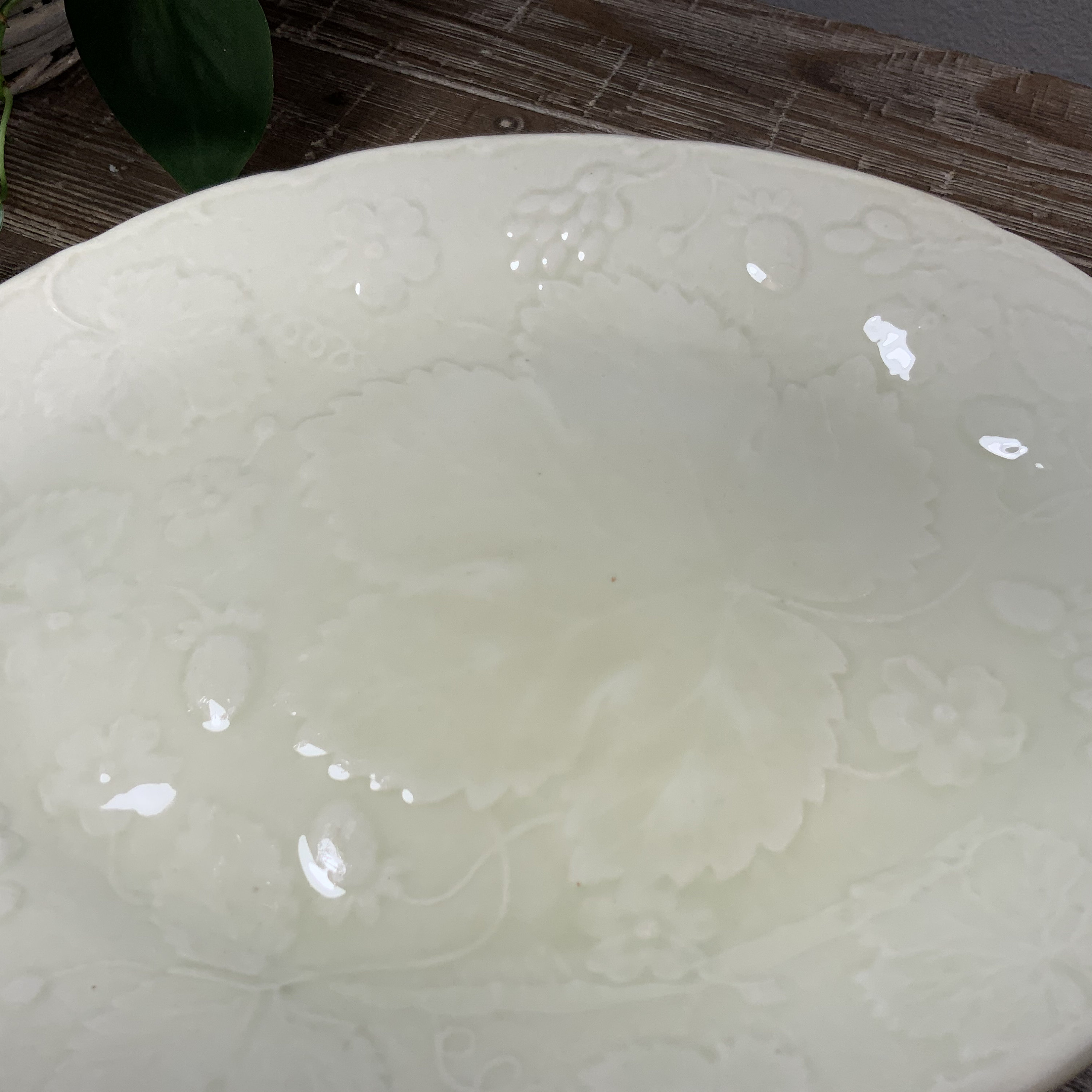 Burgess & Leigh DAVENPORT Platter - Pale Green - Burleigh