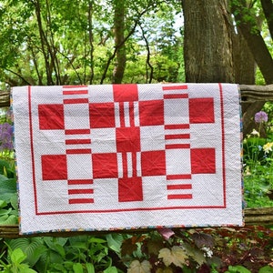 Courtepointe pour bébé / tapis de jeu / patchwork