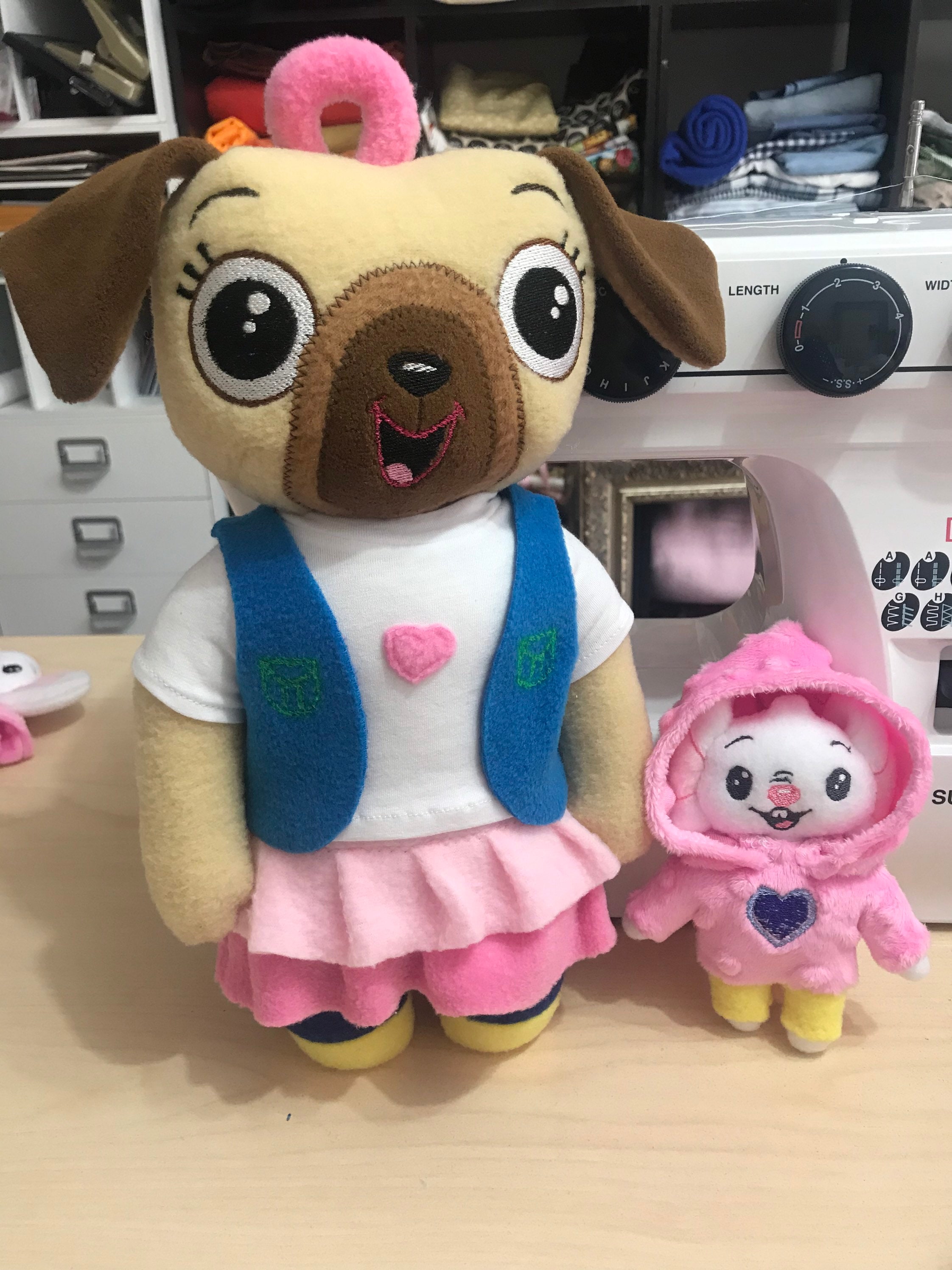 Made to Order Chip and Potato Stuffed Animals Netflix TV Etsy Canada