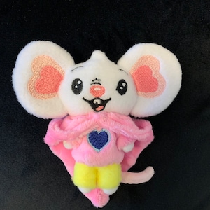 Small Potato mouse plush toy with a snugglie sleeping bag image 6