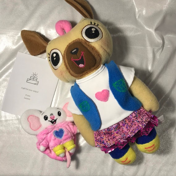 Chip and Potato Toys CUSTOM Made Toys Bed Time Chip Pug Dog in Pyjama Made  to Order Only -  Sweden