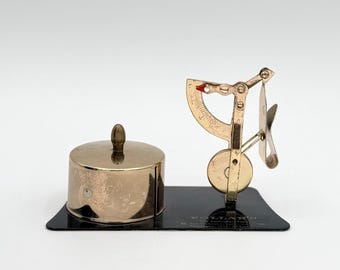 Vintage Letter Scale with Stamp Dispenser