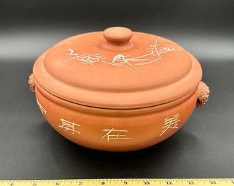 Asian Pottery Soup Pot
