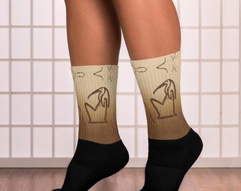 Thoth Ancient Egyptian Hieroglyph Unisex Socks