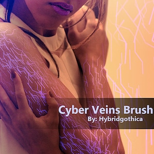 Cyber Veins | Photoshop Brushes | Creative