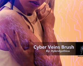 Cyber Veins / Pinceles de Photoshop / Creativo
