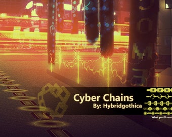 Cyber Chains | Photoshop Brushes | Creative